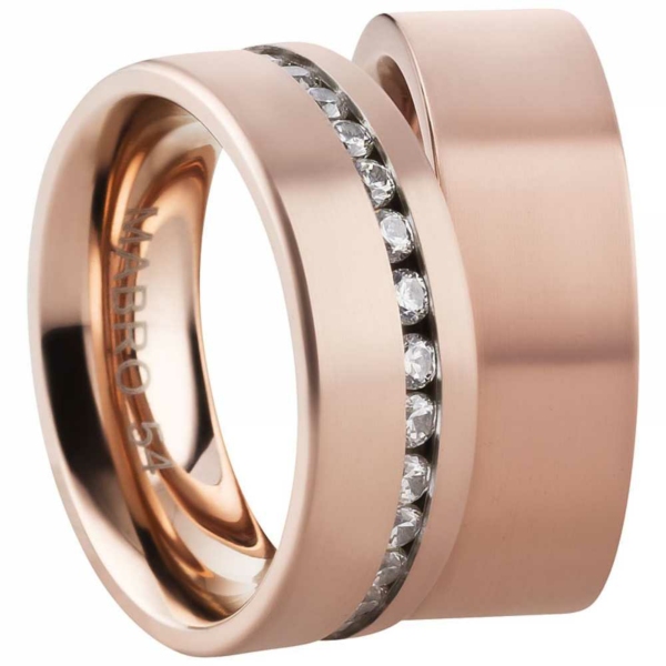 Partnerringe Edelstahl AB2838-AB2839