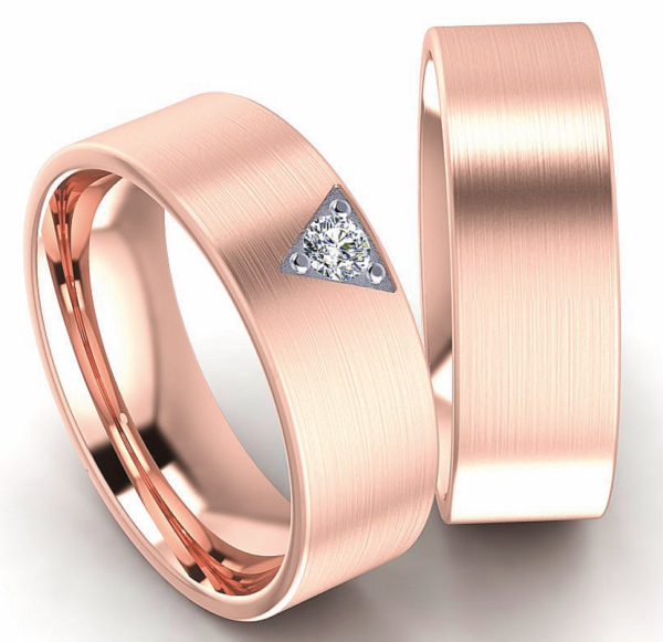 Partnerringe Edelstahl AB3736-AB3737