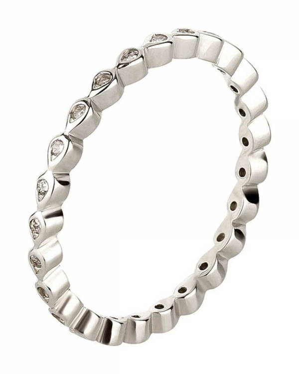 Verlobungsring Damenring CSR1710 mit Zirkonias