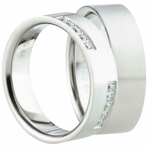 Partnerringe Edelstahl AB1468-AB1469