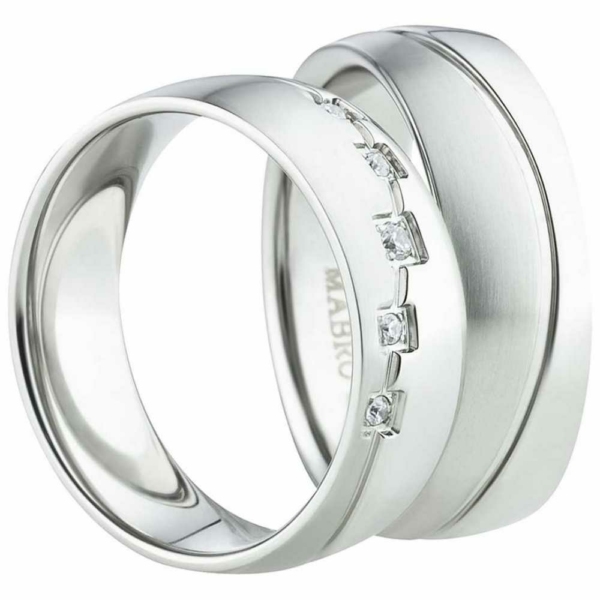 Partnerringe Edelstahl AB1470-AB1471