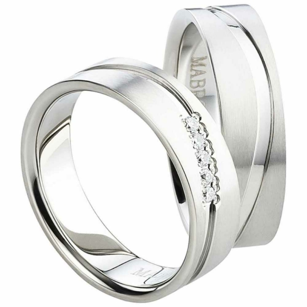Partnerringe Edelstahl AB1560-AB1561