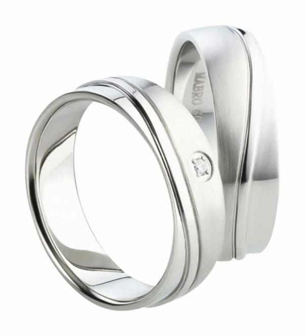Partnerringe Edelstahl AB1564-AB1565