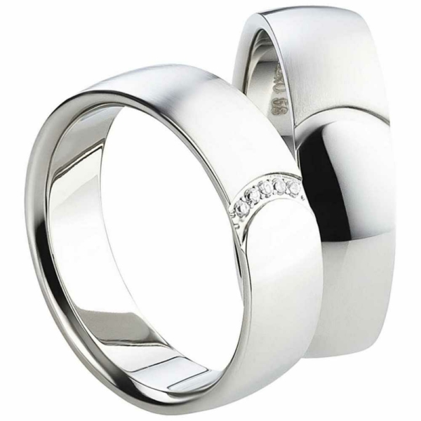 Partnerringe Edelstahl AB1568-AB1569
