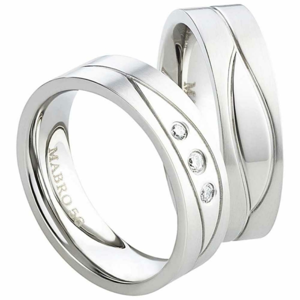 Partnerringe Edelstahl AB1776-AB1777
