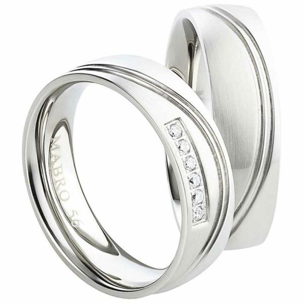 Partnerringe Edelstahl AB1762-AB1763