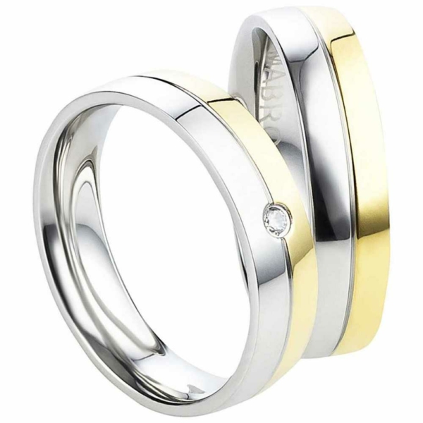 Partnerringe Edelstahl AB3116-AB3117