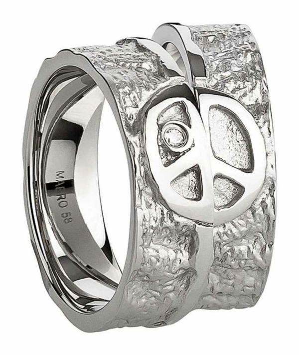 Partnerringe Edelstahl AB3740-AB3741