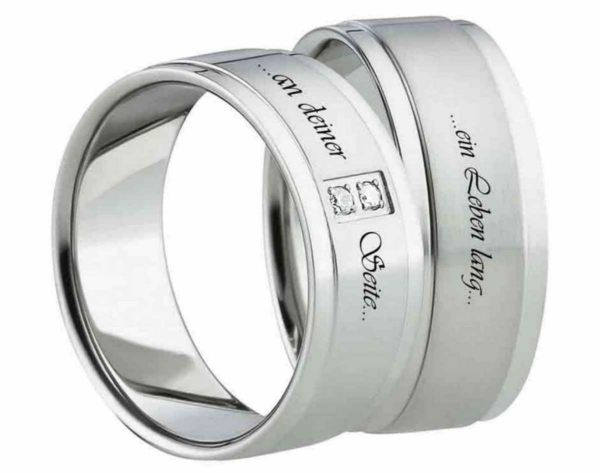 Partnerringe Edelstahl E174G