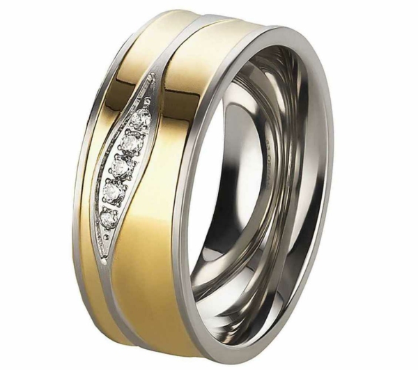 Damenring Edelstahl AB3216
