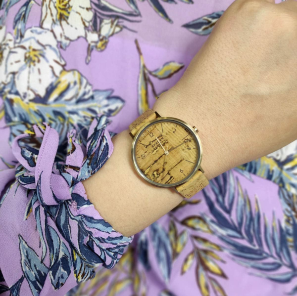 Skagen Damenuhr Aaren Naturals Dreizeiger, 36 mm Gehäusegröße, Mindestens 50 % r...