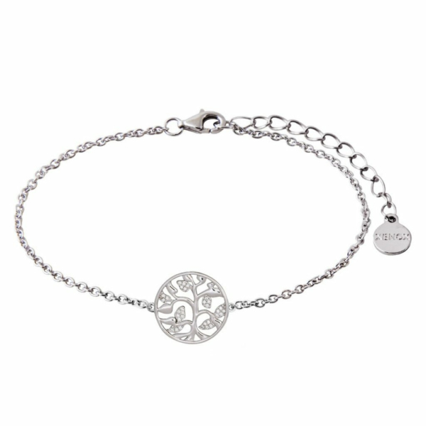 XENOX XS2943 Damen Armband Lebensbaum Sterling-Silber 925 Silber Weiß Zirkonia 1...