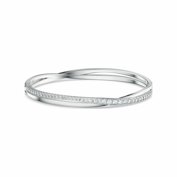 Swarovski Damen Armreif Twist Größe M Silber 5565210