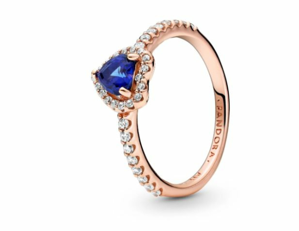 Funkelndes Erhabenes Herz PANDORA Ring 188421C03