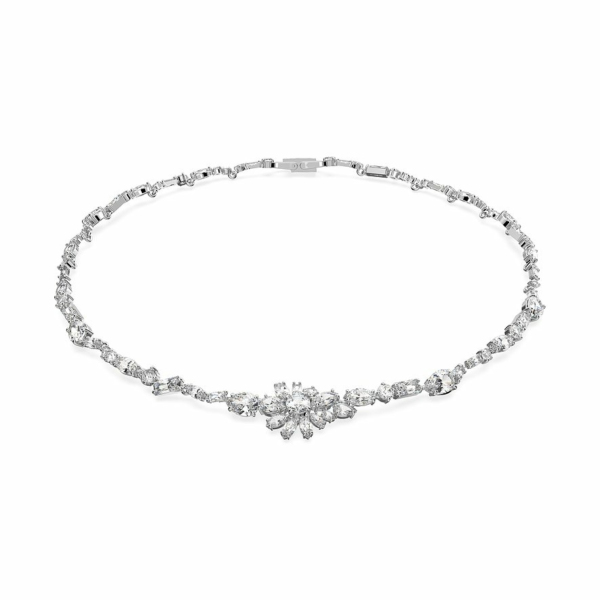 Swarovski Damen Halskette Gema Collier Silber 5644666