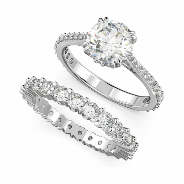 Swarovski Damen Ring Schmuck-Set Constella Größe 55 Silber 5647662