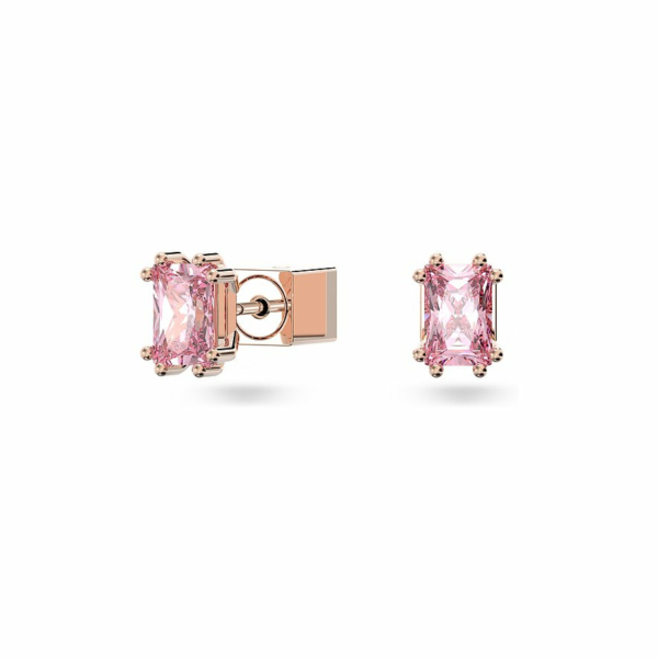 Swarovski Damen Ohrstecker Stilla mit rosanen Kristallen Rsegold 5639136