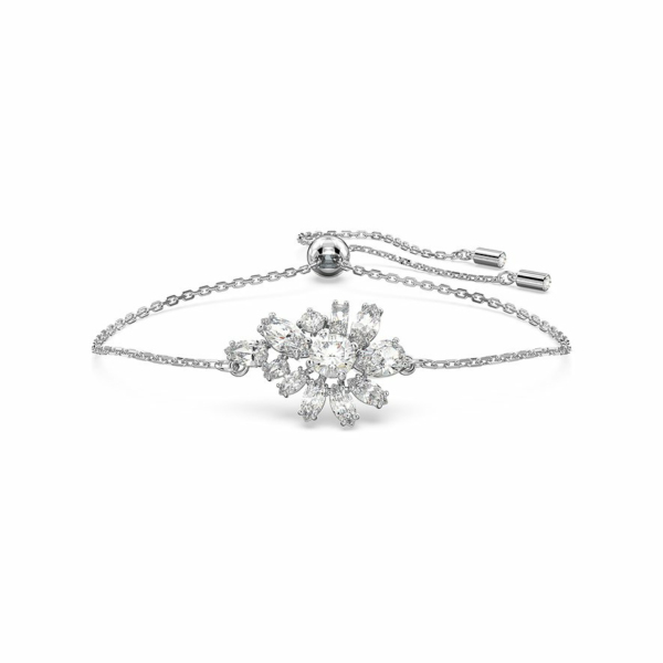 Swarovski Damen Armband Germa Blume Silber 5644684