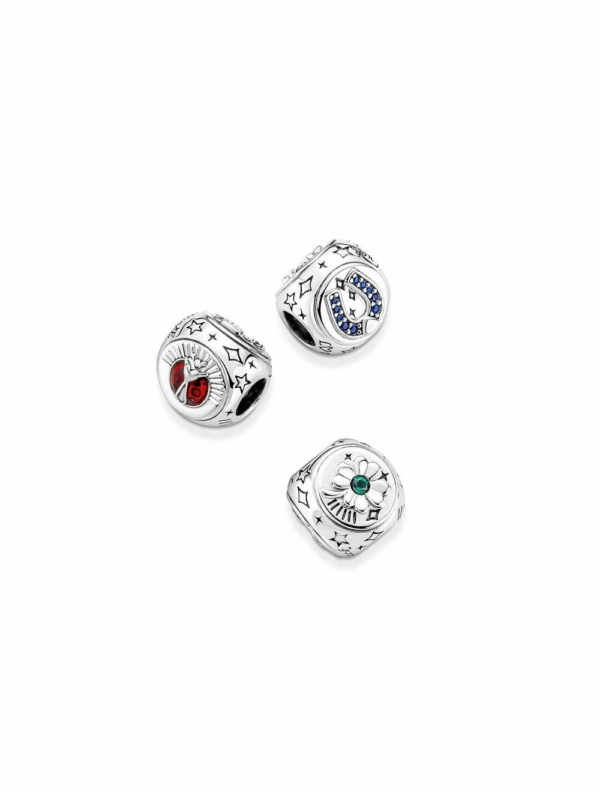 Pandora Moments Damen Charm Dreier Set Klee 790100C01