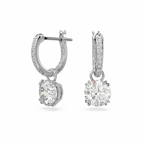 Swarovski Damen Creolen Constella Silber 5636717
