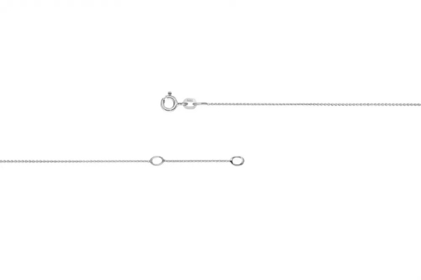 Stardiamant Damen Ankerkette Collier 42cm Silber DKK152W/42