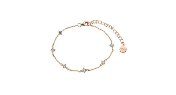 Xenox Damen Armband mit Zirkonia Steinen Rosegold XS2037R