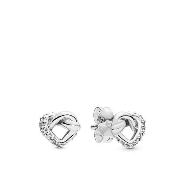 Damen-Ohrstecker ''Knotted hearts'' 298019CZ