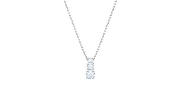 Swarovski Damen Halskette Attract Trilogy mit Anhänger Silber 5414970