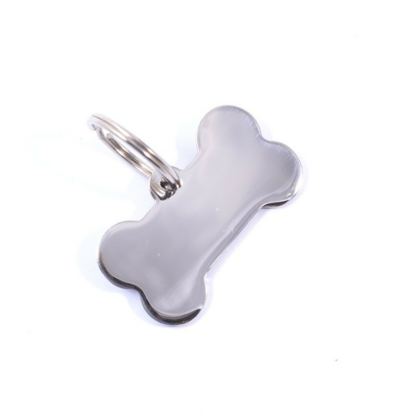 Unisex Schlüsselanhänger Knochen Silber 5020044-001