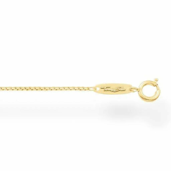 Thomas Sabo Damen Halskette Collier 925 Silber gold KE1106-413-12, Laenge cm:70