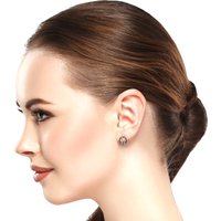 22K Gold Zultanit Weiß Ohrringe