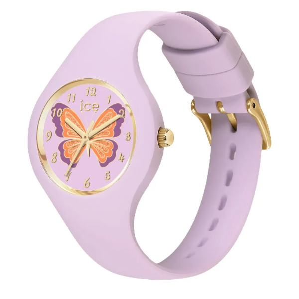 Ice Watch Kinderuhr Analoguhr Fantasia  mit Silikonband Lila 021952