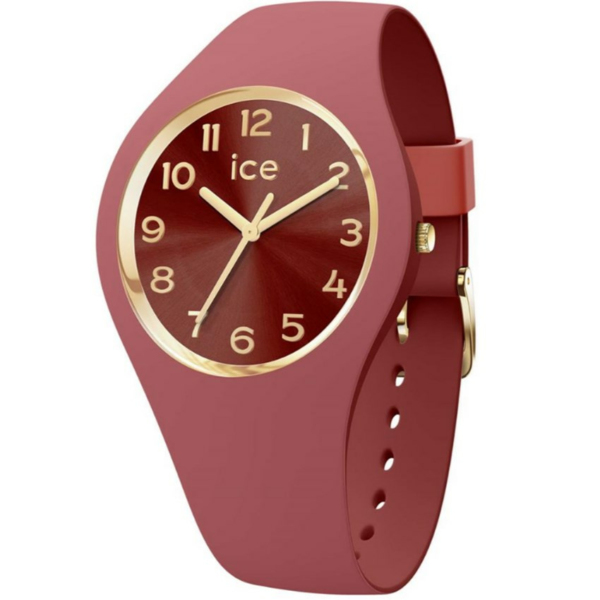 Ice Watch Damenuhr Analoguhr mit Kunststoffband Rot 021823
