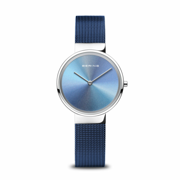 Bering Damen Analoguhr Anniversary Blau 10X31-Anniversary2