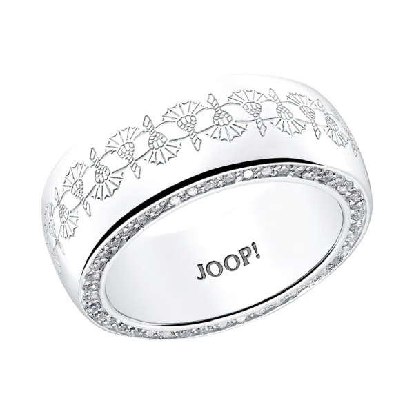 JOOP! Ring für Damen mit Kornblumenmuster 20310047