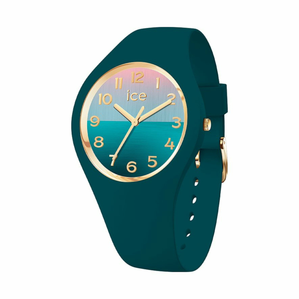 Ice Watch Damenuhr Analoguhr mit Kunststoffband Grün 021354