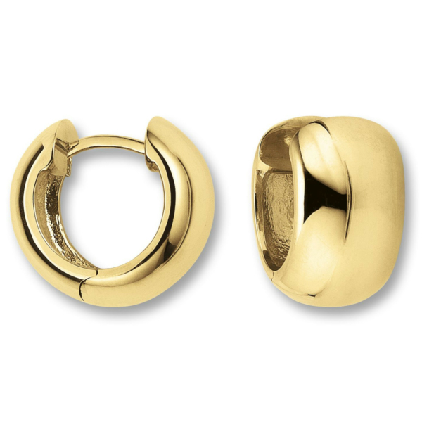 Ohrringe   Creolen aus 333 Gelbgold Ø 13,5 x 8,0 mm