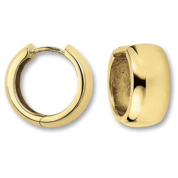 Ohrringe   Creolen aus 333 Gelbgold Ø 15,5 x 7,0 mm