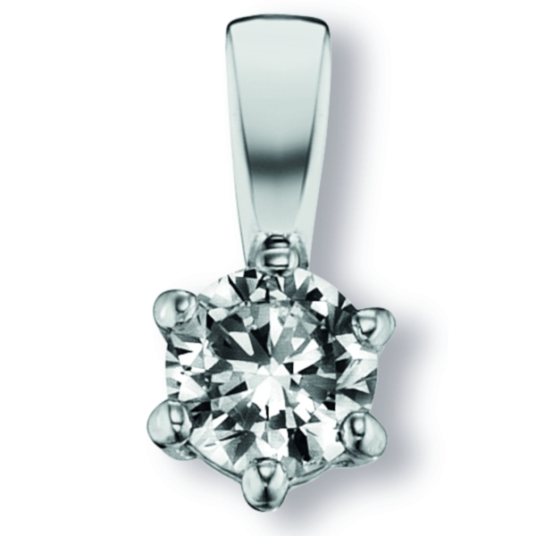 Zirkonia Anhänger aus 925 Silber