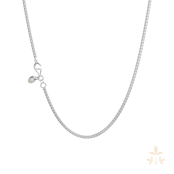 Seinerzeit Damen Halskette Boxkette 70cm Silber SZK-6990-019-70