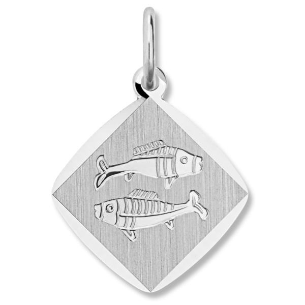 Fische Sternzeichen Anhänger aus 925 Silber