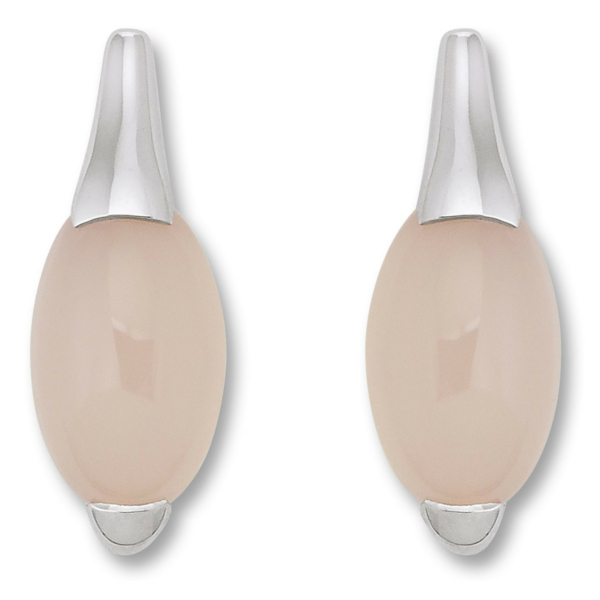 Chalcedon Ohrringe   Ohrstecker aus 925 Silber