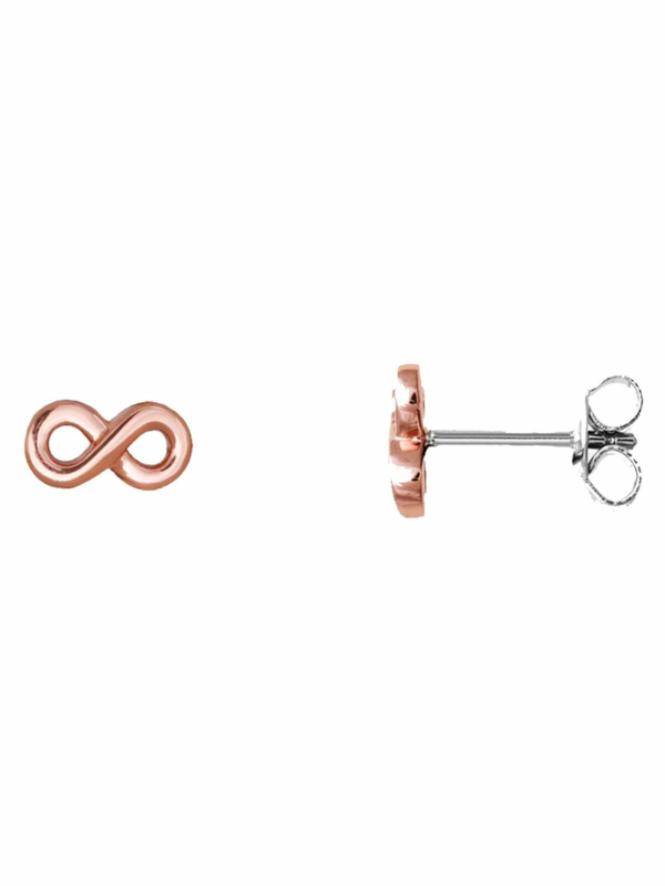 Xenox Damen Ohrstecker Infinity Rosegold XS3736RN