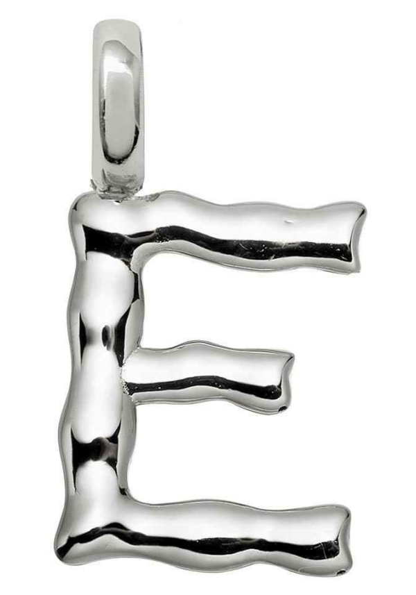 Xenox Unisex Anhänger Buchstabe E SIiber XC5301WK