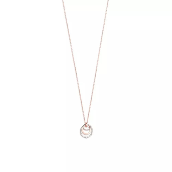 Stardiamant Damen Halskette mit Diamanten Anhänger Bicolor D3219RW