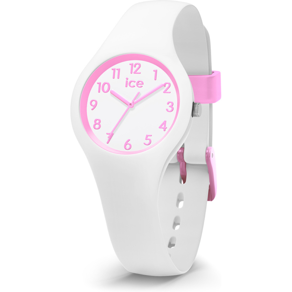 Ice-Watch Kinderuhr Analoguhr Ice-Kids mit Kunststoffband Weiß 015349
