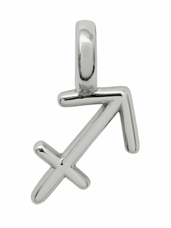 Xenox Unisex Anhänger Schütze Sternzeichen Silber XC5209