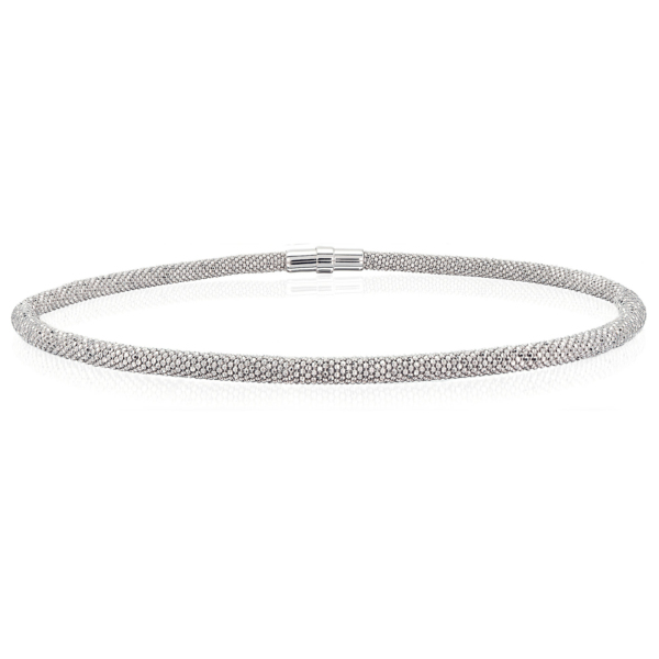 Halskette aus 925 Silber   45 cm