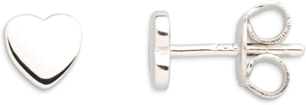Xenox Damen Herz Ohrstecker Love Story Silber XS3488N