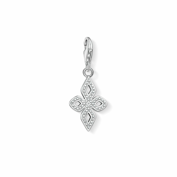 Thomas Sabo Damen Zirkonia Charm Silber 1563-051-14